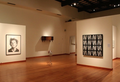Zenith installed at Sonoma State University Art Gallery